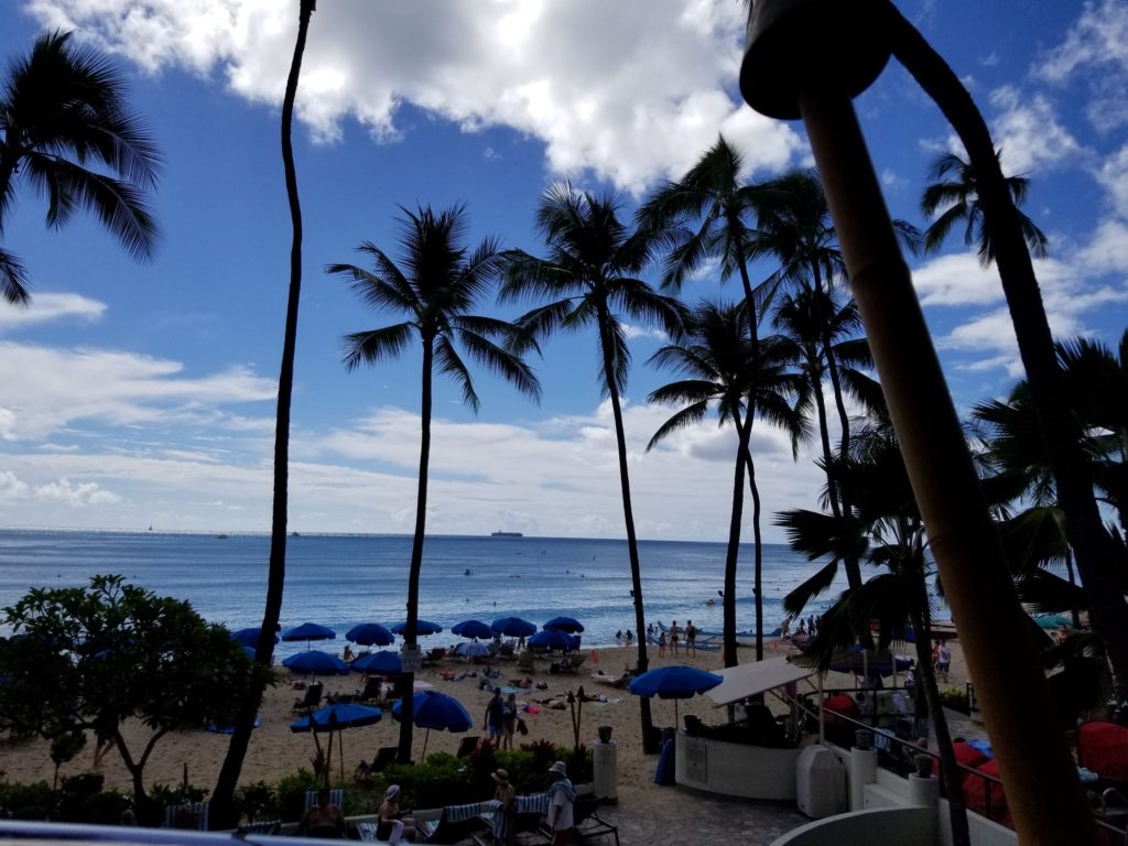 Ocean view from Hula Grill.