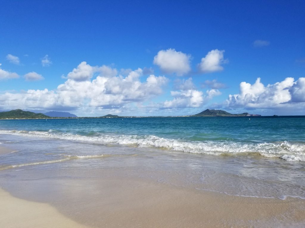 Kailua Beach on Oahu.