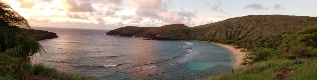 Hanauma Bay.