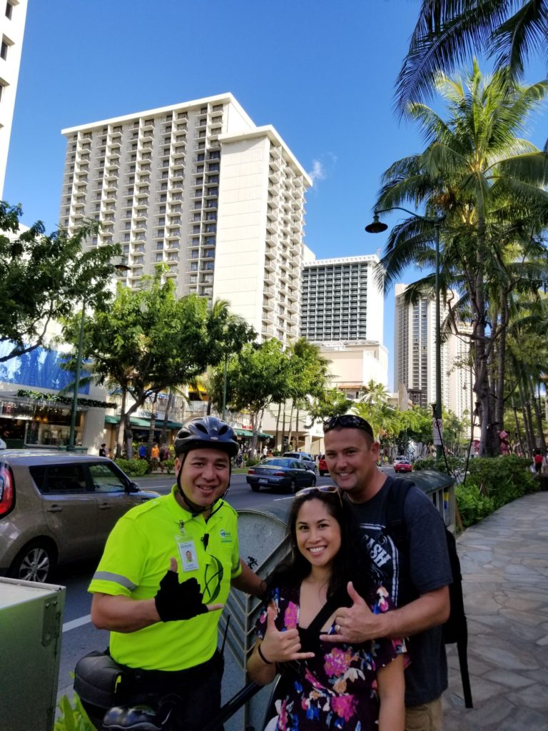 You'll find Aloha Ambassadors all around Waikiki.