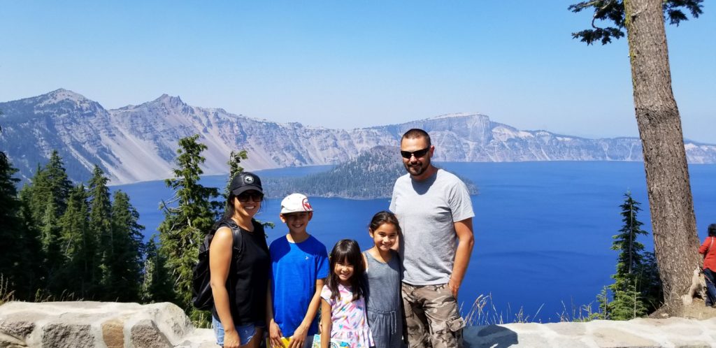 Crater Lake National Park with kids!