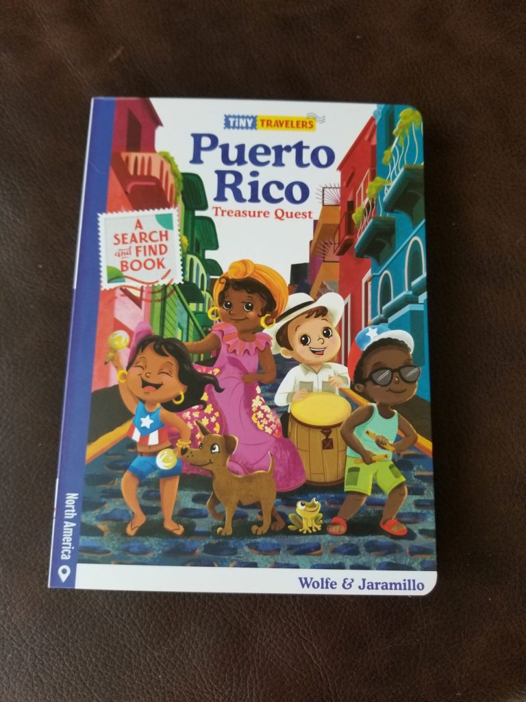 Tiny Travelers Puerto Rico Treasure Quest.