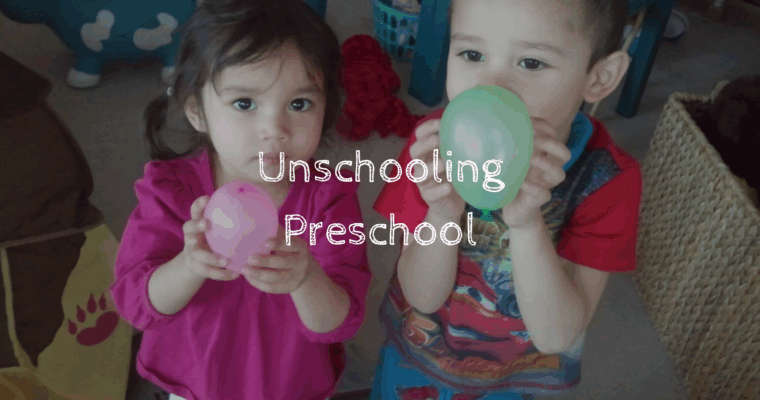 Unschooling Preschool